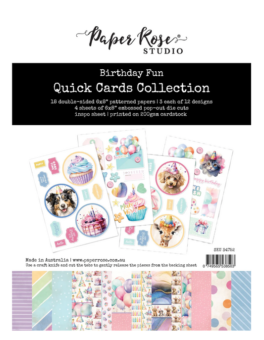 Birthday Fun Quick Card Collection