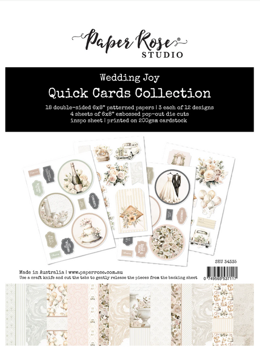 Wedding Joy Quick Cards Kit