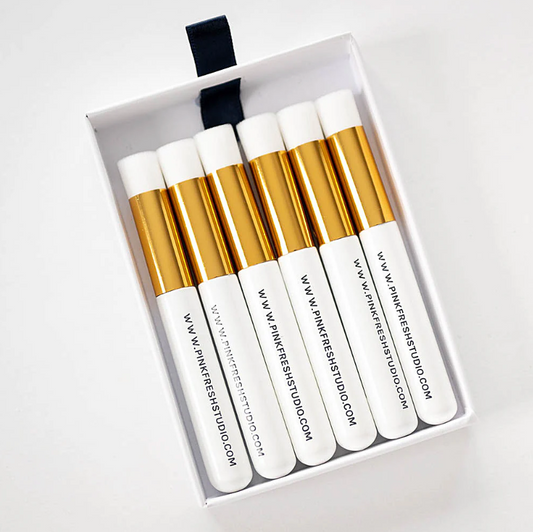 Pinkfresh Studio Essentials Blending Brush Set 6/Pkg Mini