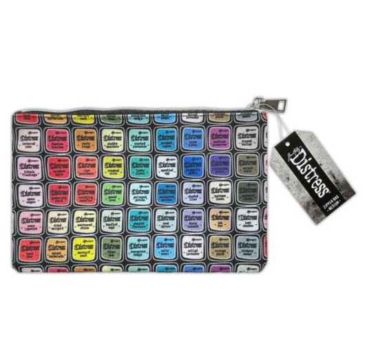 Tim Holtz Distress Zipper Bag - Medium