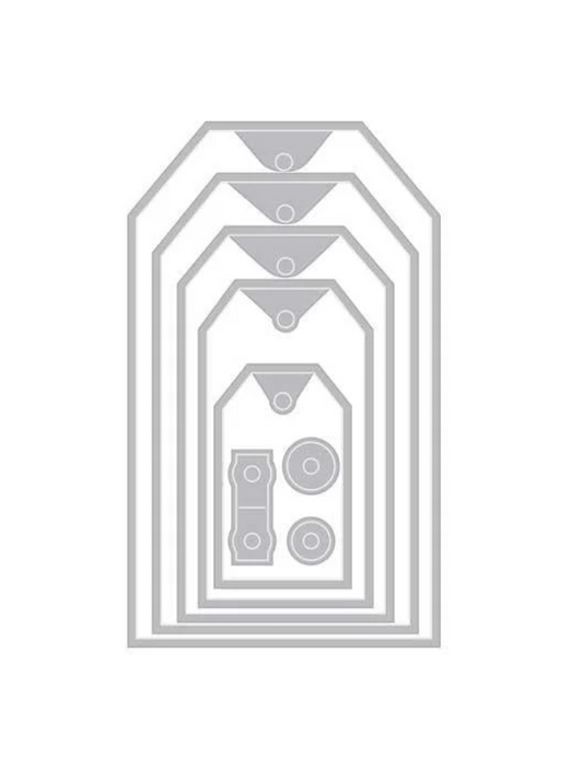 Hero Arts Tag Infinity Nesting Dies