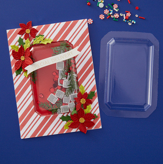 Spellbinders Emerald Cut Shaker Dome - 6 Pack