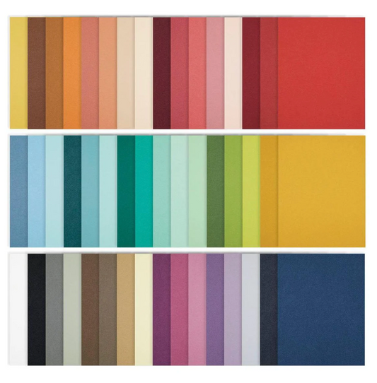 The Full 48 ColorWheel Cardstock Pack A2 - 1 each
