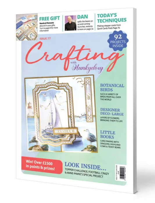 Crafting with Hunkydory Project Magazine - Issue 77