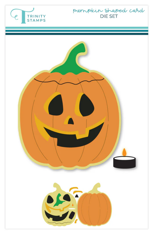 Trinity Stamps Pumpkin Shaped Card Die Set