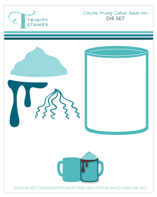 Trinity Stamps Cocoa Mug Add-On Die Set