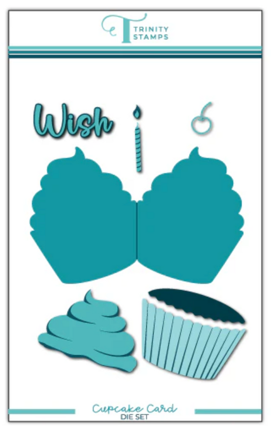Trinity Stamps Cupcake Card Die Set