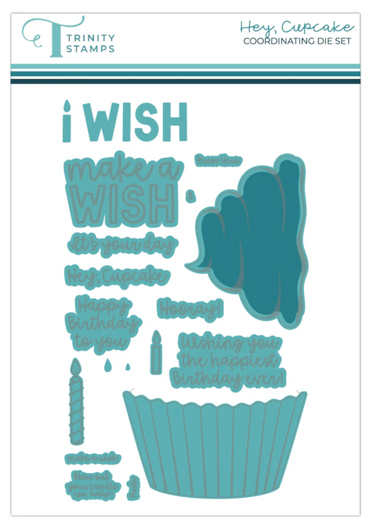 Hey There Cupcake Stamp & DIe Set