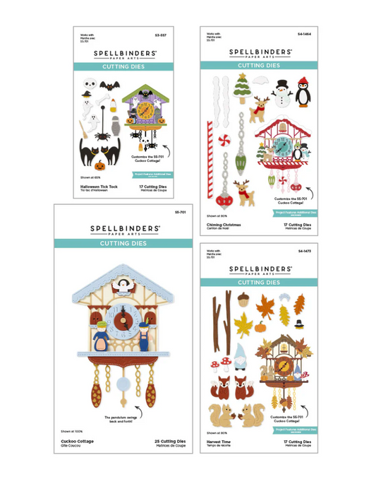 Pre-order - Cuckoo Cottage Die & Card Kit Bundle