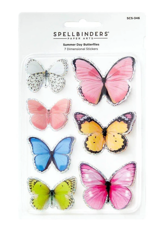 Summer Day Butterflies Stickers