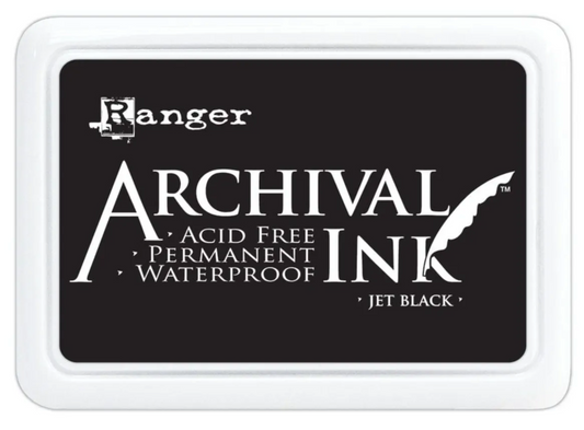 Jet Black Archival Ink Pad - Jumbo