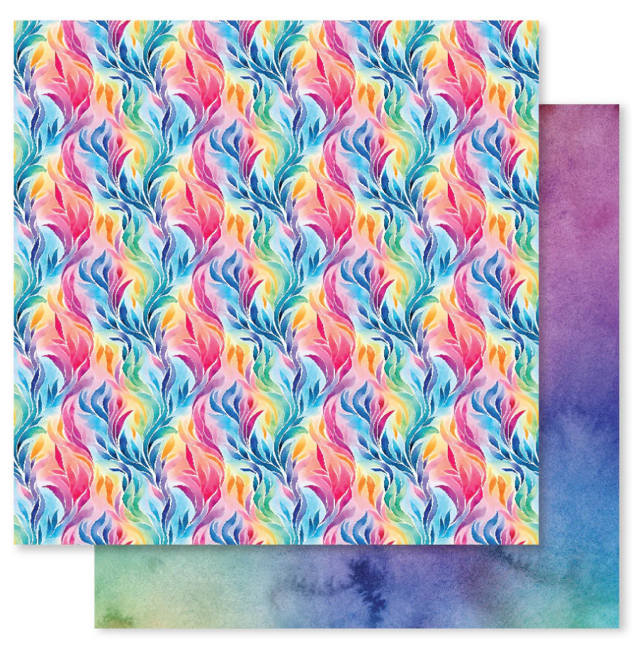 Rainbow Twirl 2.0 6x6 Paper Collection