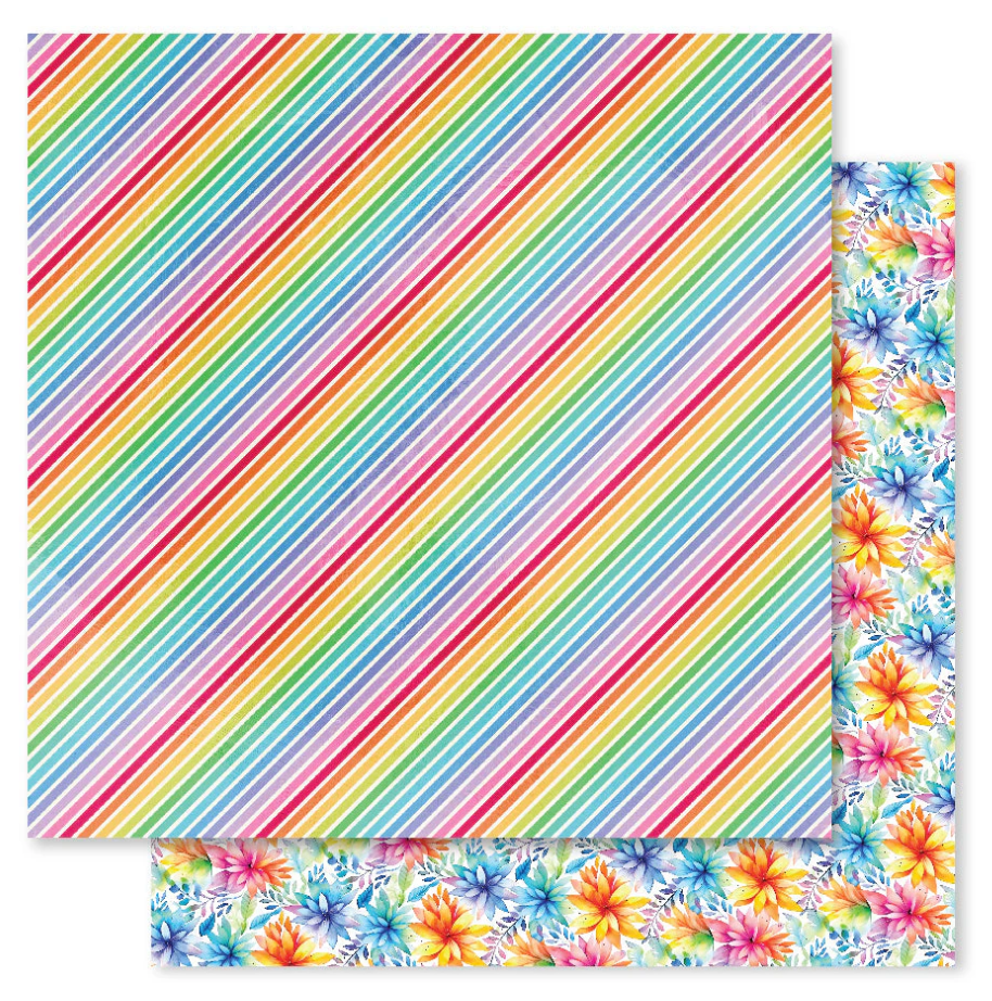 Rainbow Twirl 2.0 6x6 Paper Collection