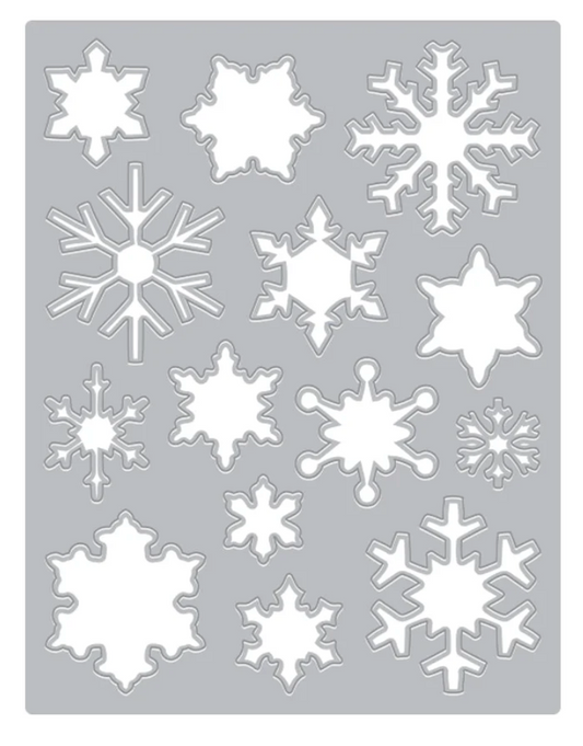 Hero Arts Snowflake Patterned Cover Plate Dies