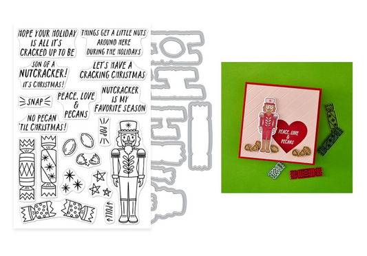 Hero Arts A Little Nuts Stamp & Cut Set