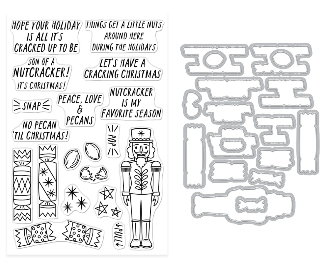 Hero Arts A Little Nuts Stamp & Cut Set