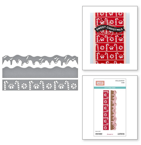 Spellbinders Sweet Borders Etched Dies