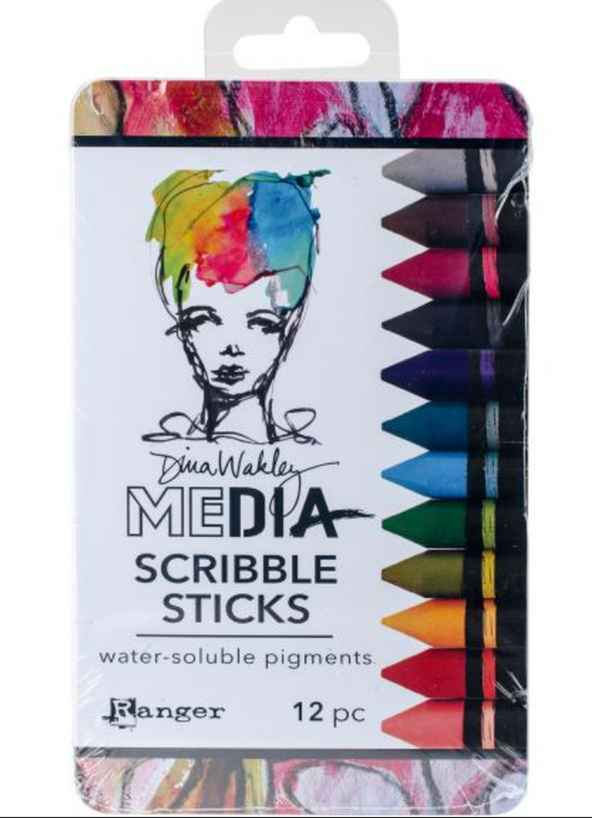 Dina Wakley Media Scribble Sticks #2 - by Ranger Ink