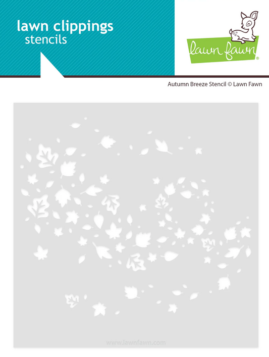 Lawn Fawn Autumn Breeze Stencil