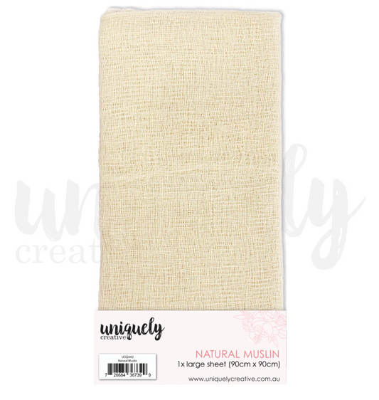 Uniquely Creative Muslin - Natural