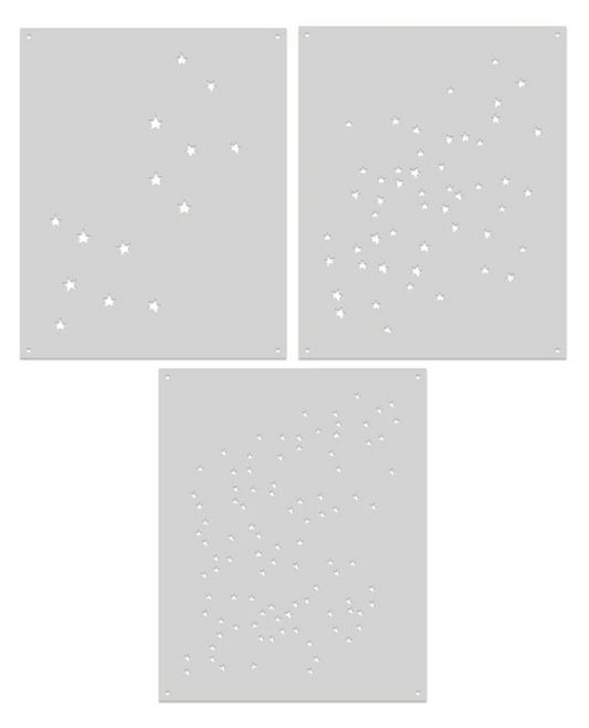 Hero Arts Color Layering Scattered Stars Stencils