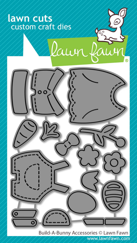 Lawn Fawn Build-A-Bunny Accessories Die Set