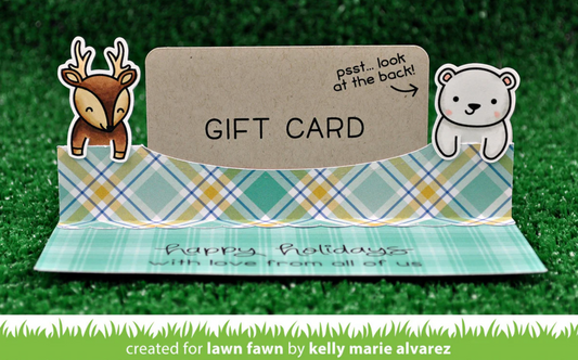 Lawn Fawn Gift Card Pop-Up Die