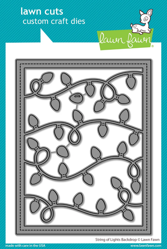 Lawn Fawn String of Lights Backdrop Bundle