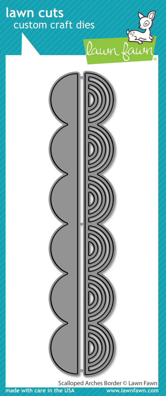 Lawn Fawn Scalloped Arches Border