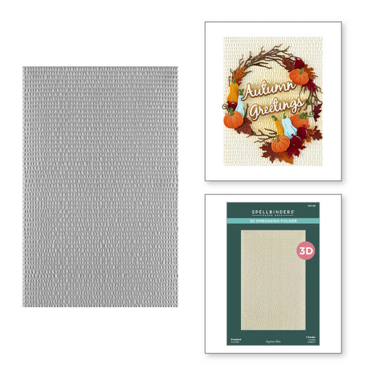 Spellbinders Dimpled 3D Embossing Folder