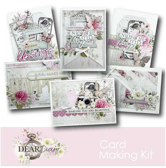Uniquely Creative Dear Diary Card Making Kit - June 2025