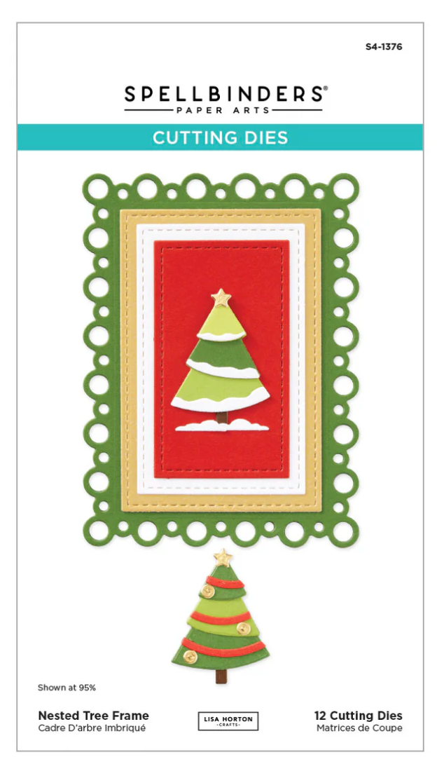 Nested Tree Frame Etched Dies