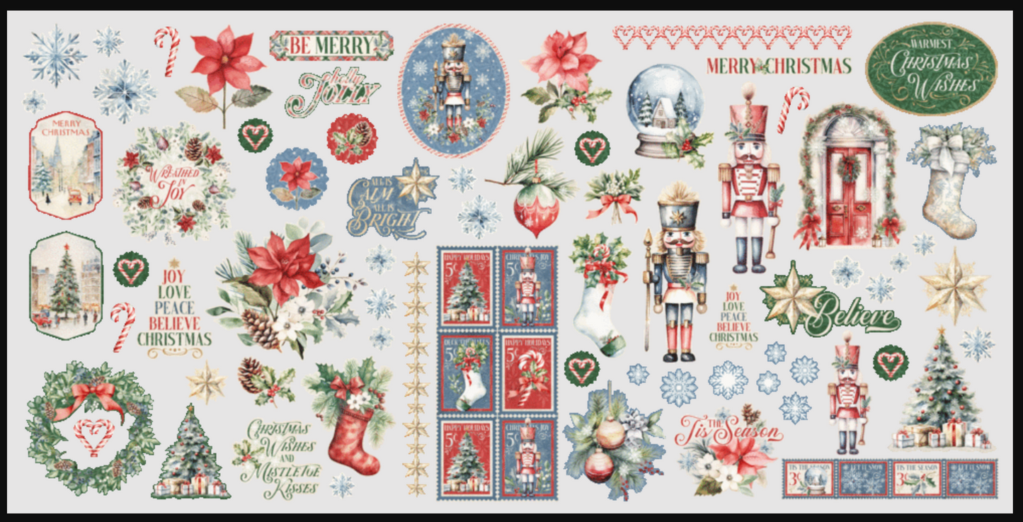 Graphic 45 Deck the Halls Ephemera Set