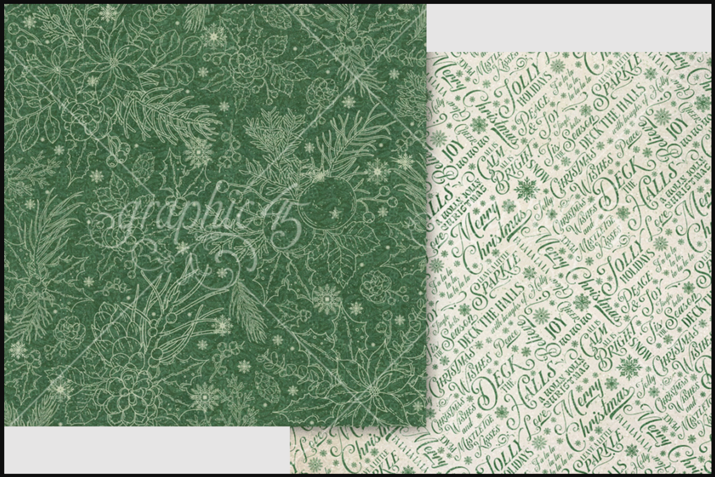 Graphic 45 Deck the Halls 12×12 Collection Pack