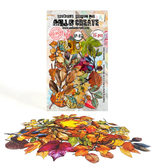 AALL and Create - Ephemera Die-Cuts - Timeworn Leaves