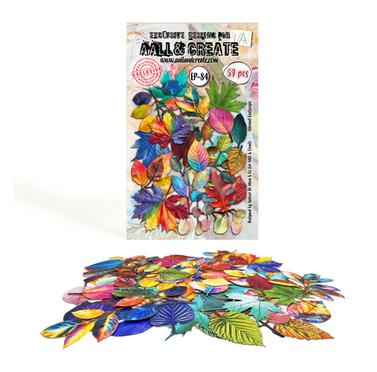 AALL and Create - Ephemera Die-Cuts - Vibrant Leafscape