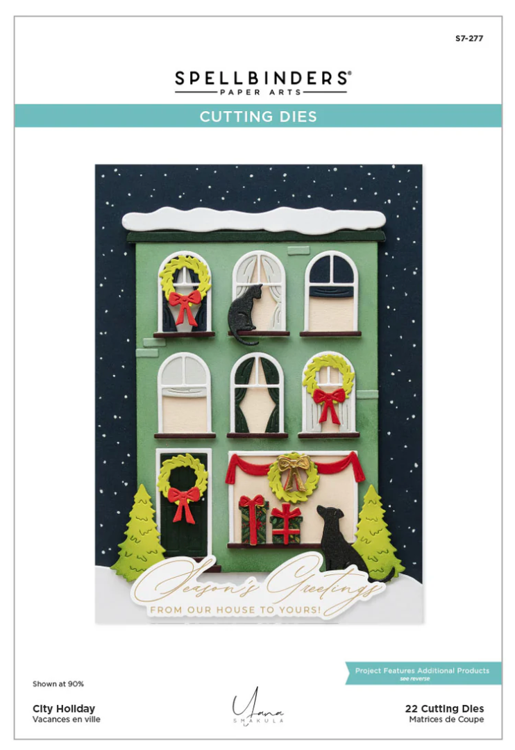 Spellbinders City Holiday Etched Dies