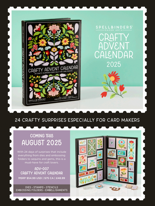Spellbinder Pre-Order 2025 Crafty Advent Calendar