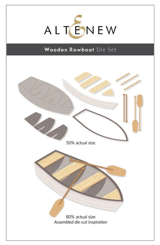 Altenew Wooden Rowboat Die Set