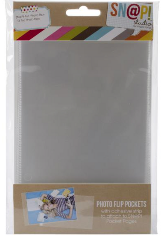 Simple Stories Sn@p! Photo Flips For 6"X8" Binders