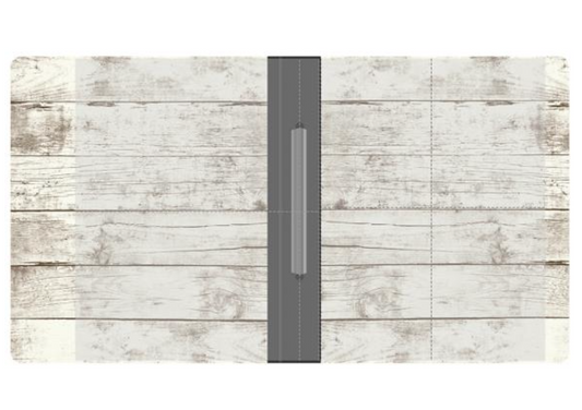 Simple Stories Whitewashed Wood Sn@p! Flipbook 6"X8"