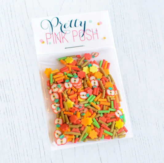 Pretty Pink Posh Fall Harvest Clay Bits