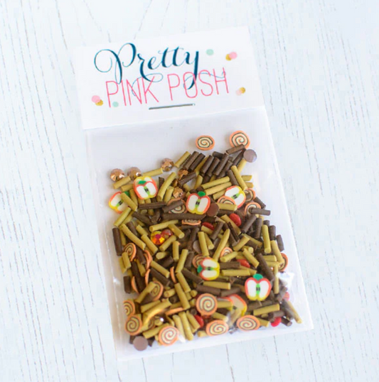 Pretty Pink Posh Autumn Days Mix Clay Bits