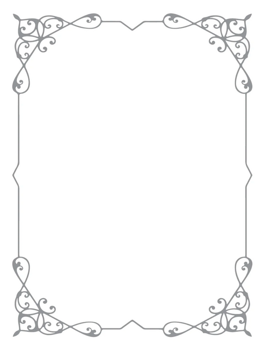 LDRS Classic Rectangle Frame Impress-ion Press + Foil Plate