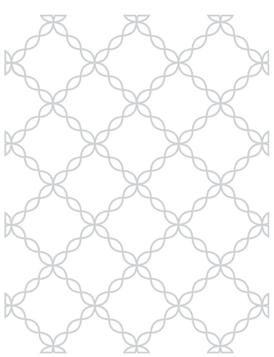 LDRS Chain Link Lattice Background Impress-ion Press + Foil Plate