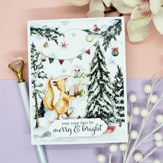 LDRS The Woodlands Christmas Cardmaking Kit