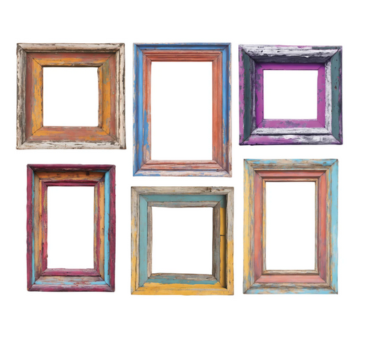 Spellbinders Beautifully Imperfect Chipboard Frames (1 of each)