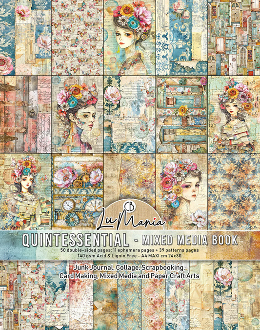 Mixed Media Book Quintessential A4 Maxi