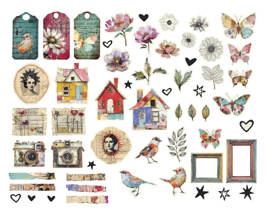 Spellbinders Beautifully Imperfect Die Cut Shapes
