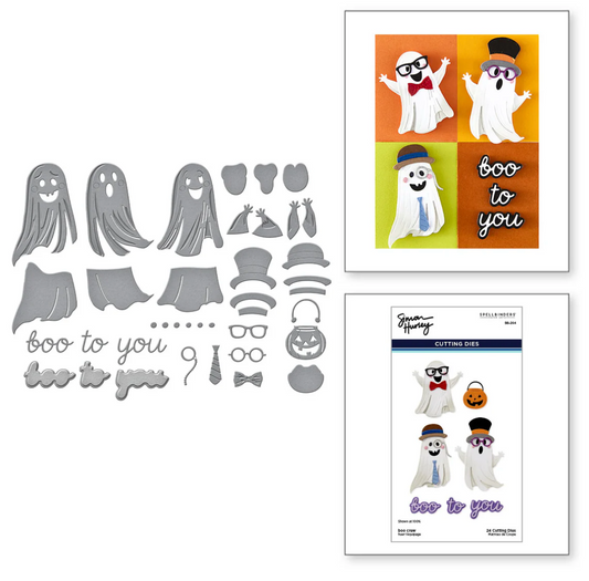 Spellbinders Boo Crew Etched Dies